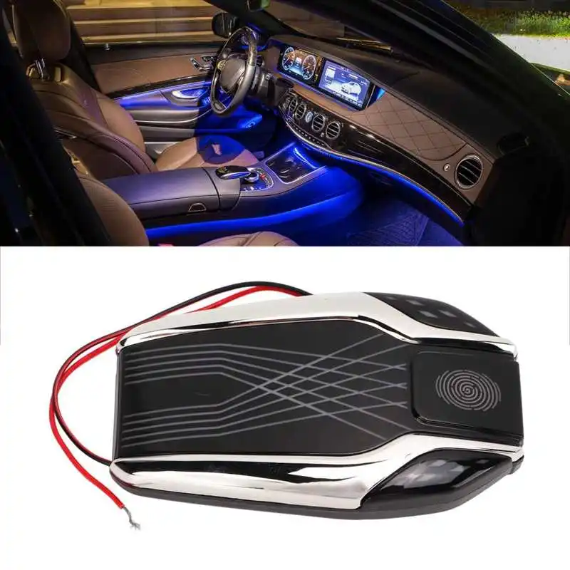 

6 Color Car Ambient Lighting 500LM Touch Control Auto Interior Atmosphere Lamp 12V Universal for Vehicle