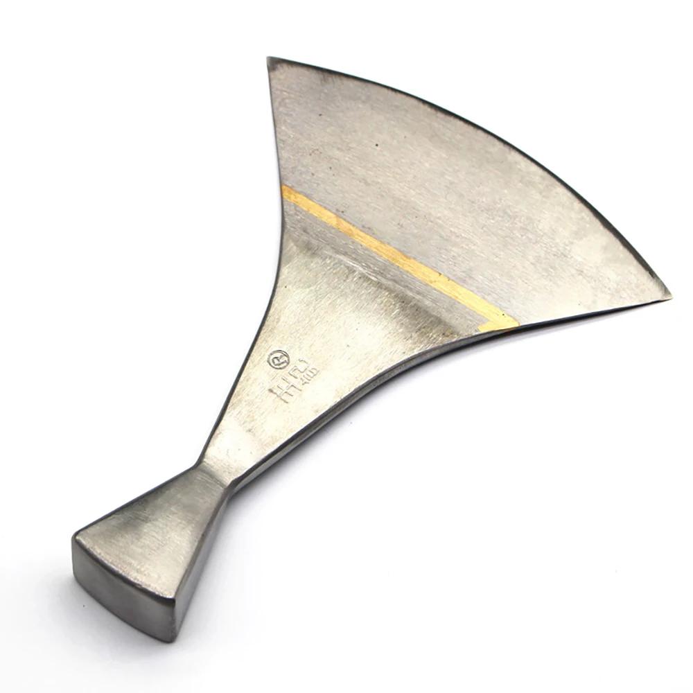 

Handmade Leather Knife Semicircle Mink Fox Skin Leather Cutting Tool Professional Fur Cutter Alloy Steel Blade Width 13CM