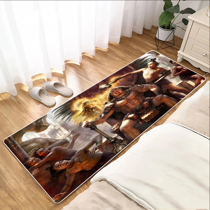 

Linving коврик для комнаты, коврик для ванной, Ацтекское эстетическое украшение, коврики для дома, входа, кухни, аксессуары для домашнего декора...