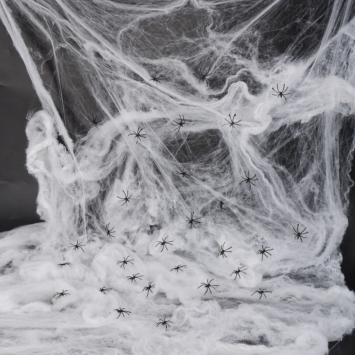 

Halloween Spider Web Decorations Halloween Scary Party Stretchy Spider Web Spider Haunted House Bar Props