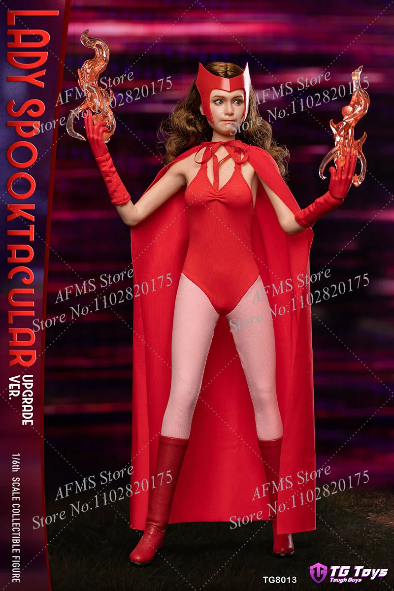 Фото Коллекционная фигурка Tough Guys TG8013 в масштабе 1/6: Сверхъестественная ведьма Lady Spooktacular, 12-дюймовая экшн-фигурка, модель солдата №5