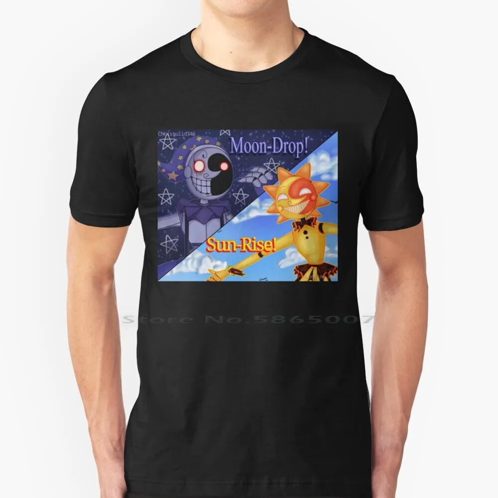 

Футболка Sundrop из 100% хлопка с надписью «Five Nights At Sunrise»