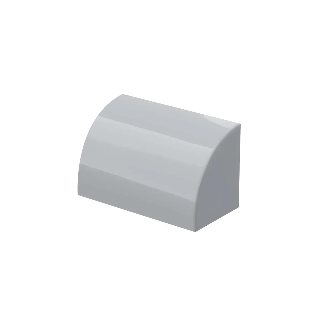 Конструктор «сделай сам» 1x2x1 изогнутая гладкая Плитка 10 шт. креативная развивающая игрушка для детей подарок на день рождения 37352