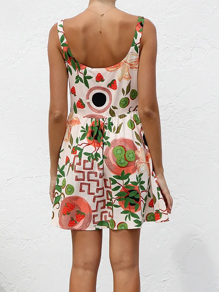 Простое платье-кардиган с праздничным принтом женское летнее лоскутное шикарное