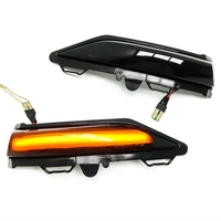 led dynamic side mirror light for ford fiesta mk7 mk8 2019 amber blinker sequential lamps rearview mirror turn signal lights