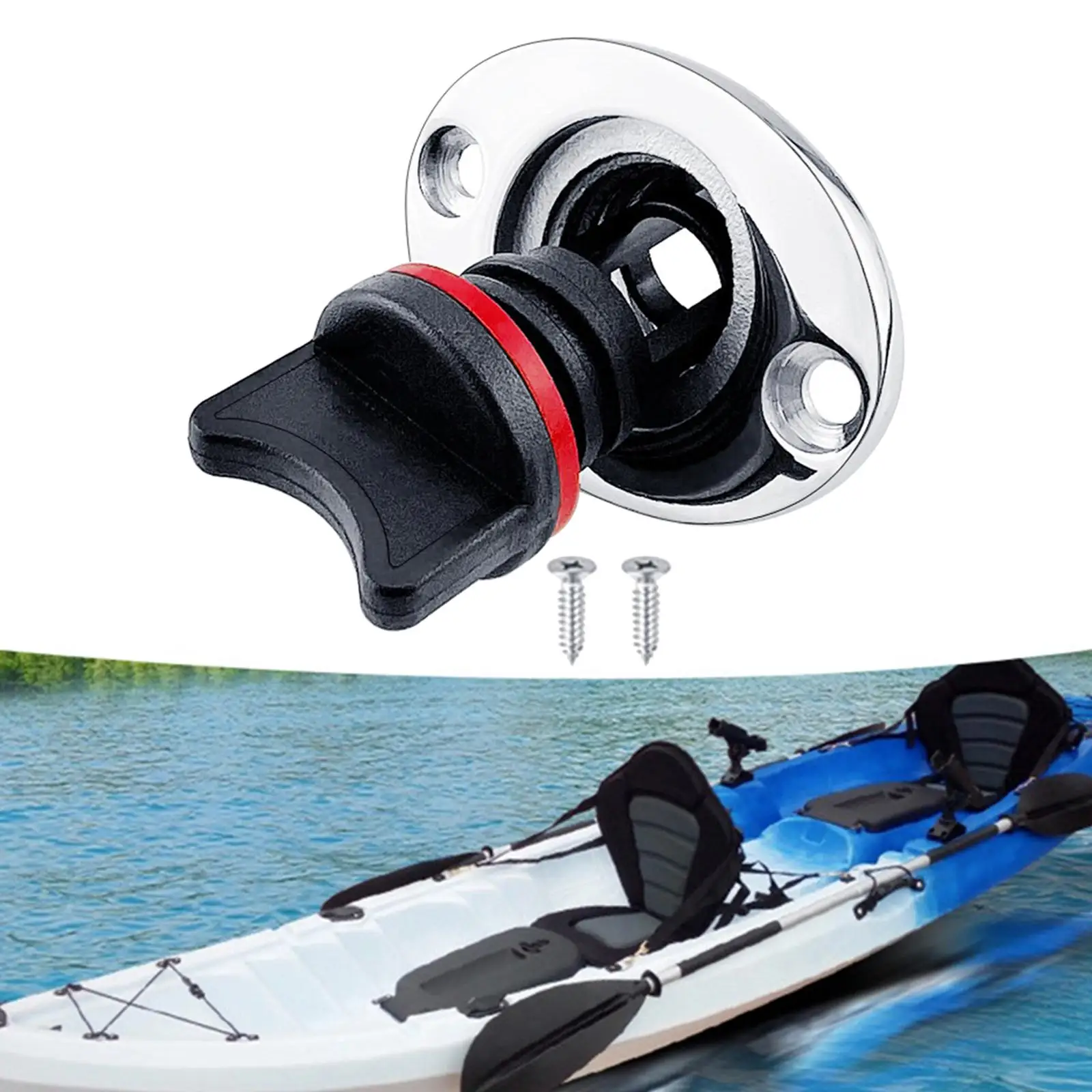 

Universal Boat Drain Plug Replacement for 25mm 1'' Hole Marine Kayak