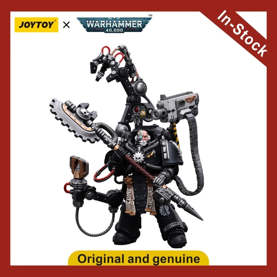 Фото 【UA】JOYTOY Warhammer 40K Масштабные фигурки 1/18: Железные Руки, Железный Отец, Фейрос — модели, игрушки, подарки №2