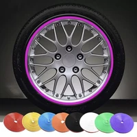 8m car wheel protector hub sticker car decorative strip auto rim tire protection care covers car styling car decoration