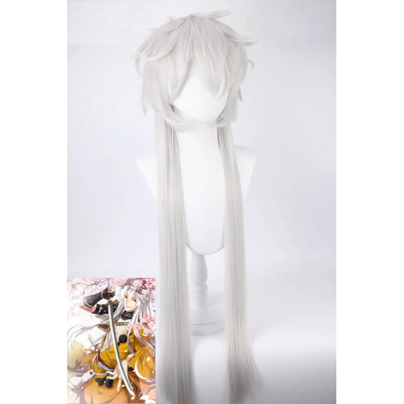 

Anime 65CM Long Anime Kuroshitsuji Black Butler Undertaker Under taker Heat Resistant Hair Cosplay Costume Wig