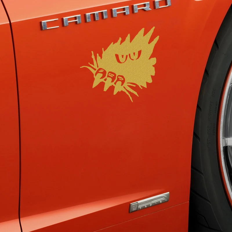 Наклейка на автомобиль 3 размера 8 цветов | Автомобильные наклейки