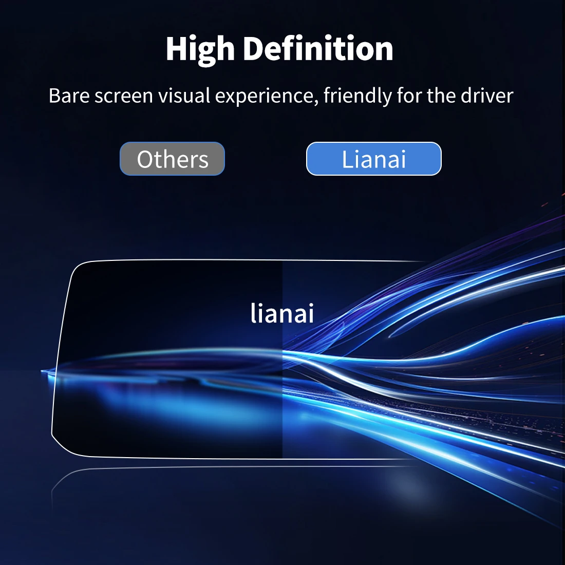 Защитная пленка для экрана Carplay защитная из закаленного стекла навигатор