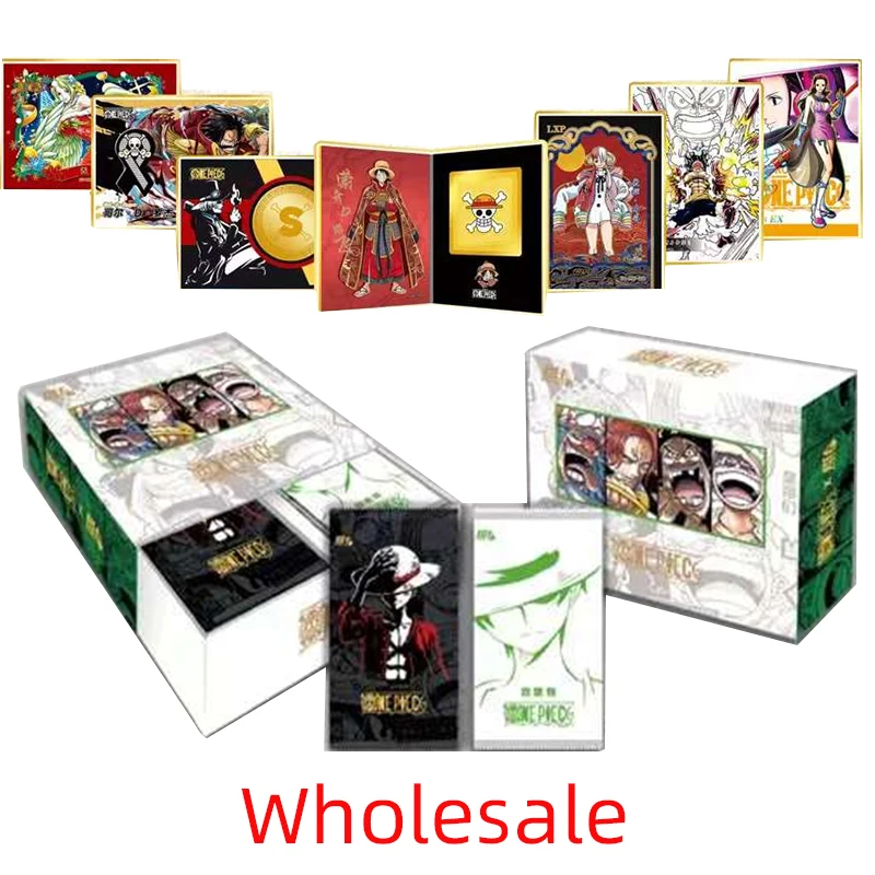 

Wholesale One Piece Collection Cards Box Luffy Zoro Nami Chopper Bounty Collections Ccg Card Game Collectibles Child Toys