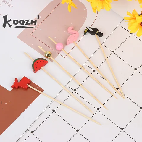 Бамбуковые шпажки для фруктов