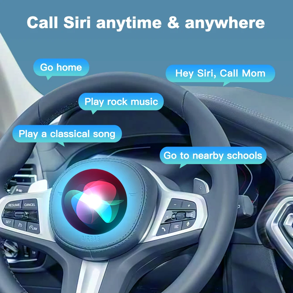 Фото Интерфейс JoyeAuto для BMW MGU (после 2019 года) 3/5/7/X3/X5/X7: Беспроводной модуль CarPlay, Android Auto, AirPlay, декодер Mirror-Link №5