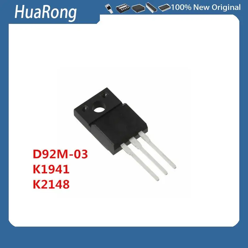 

5PCS/LOT D92M-03 20A 300V K1941 2SK1941 K2148 2SK2148 TO-220F