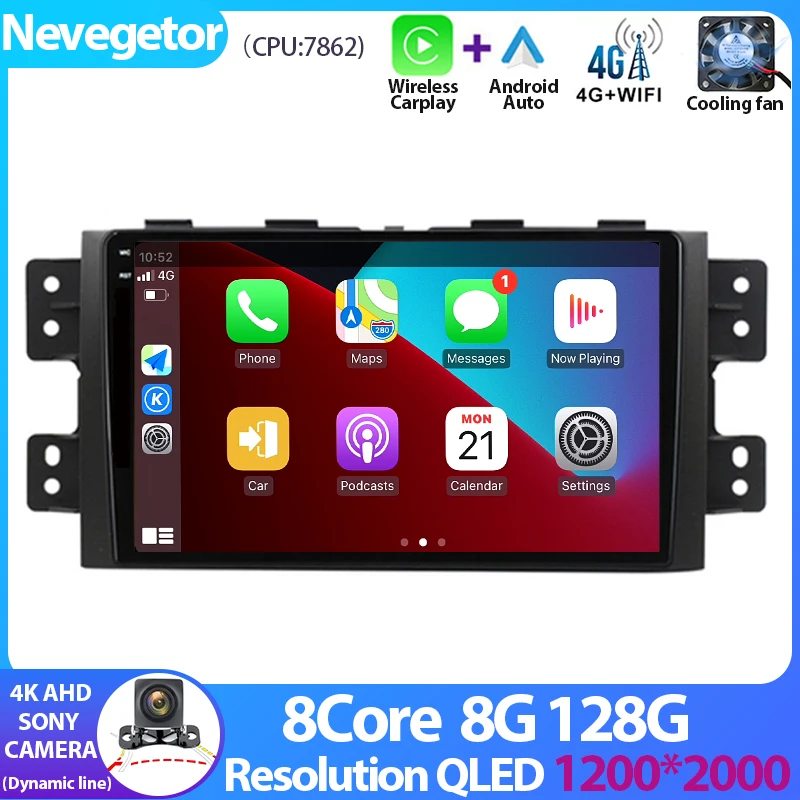 

SuperDeals Android Car Radio For Kia Borrego Mohave 2008 - 2015 Multimedia Video Player Autoradio GPS Navigation 2din DVD DSP