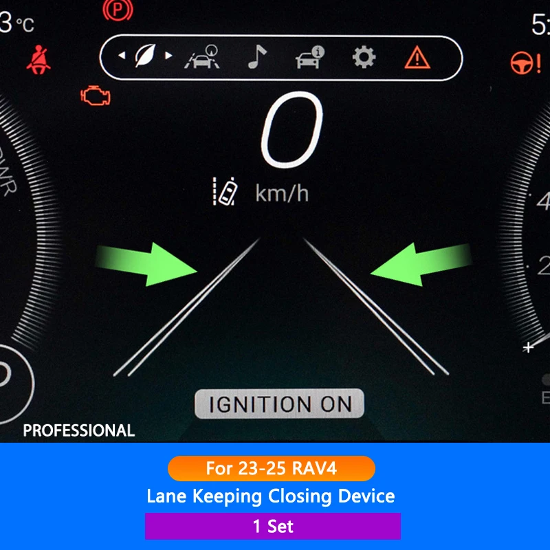 

QHCP автомобильный LKA Lane Keeping Assist закрытого отключения для Toyota RAV4 23+ Camry18-23 Highlander Kluger Hariier Venza 22+ Avalon 19+