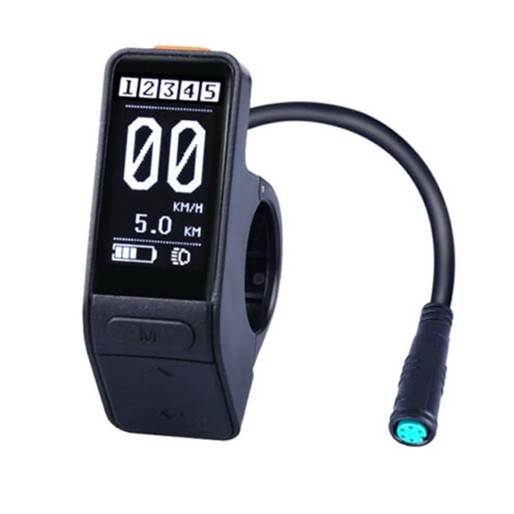 

DISPLAY HMI SW102 Display As Pictures Show Conversion Kit DC 24-48V Electric Bike IP65 Plastic Waterproof 5pin