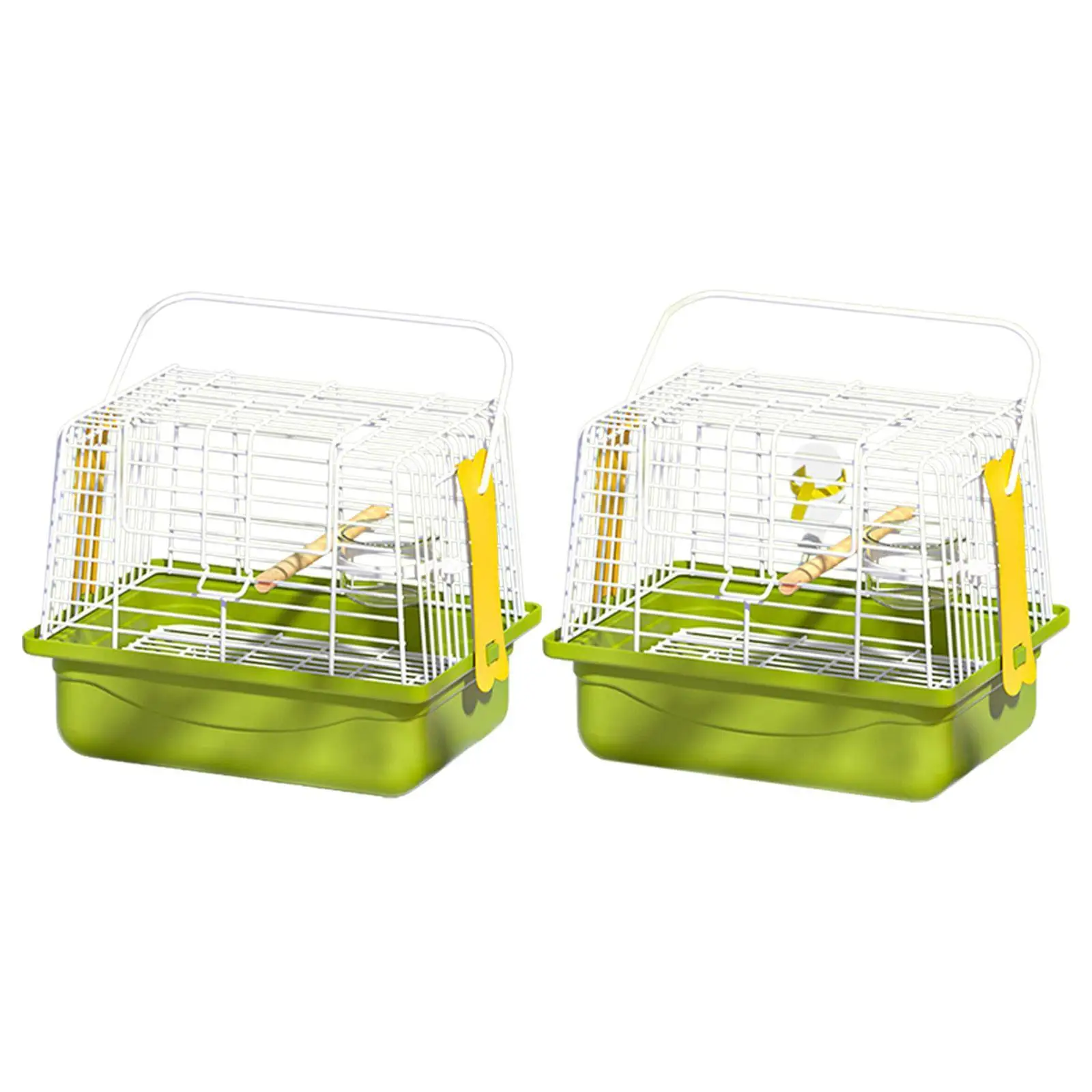 Bird Travel Carrier Cage with Stand Lightweight Travel Cage Carrier Parrot