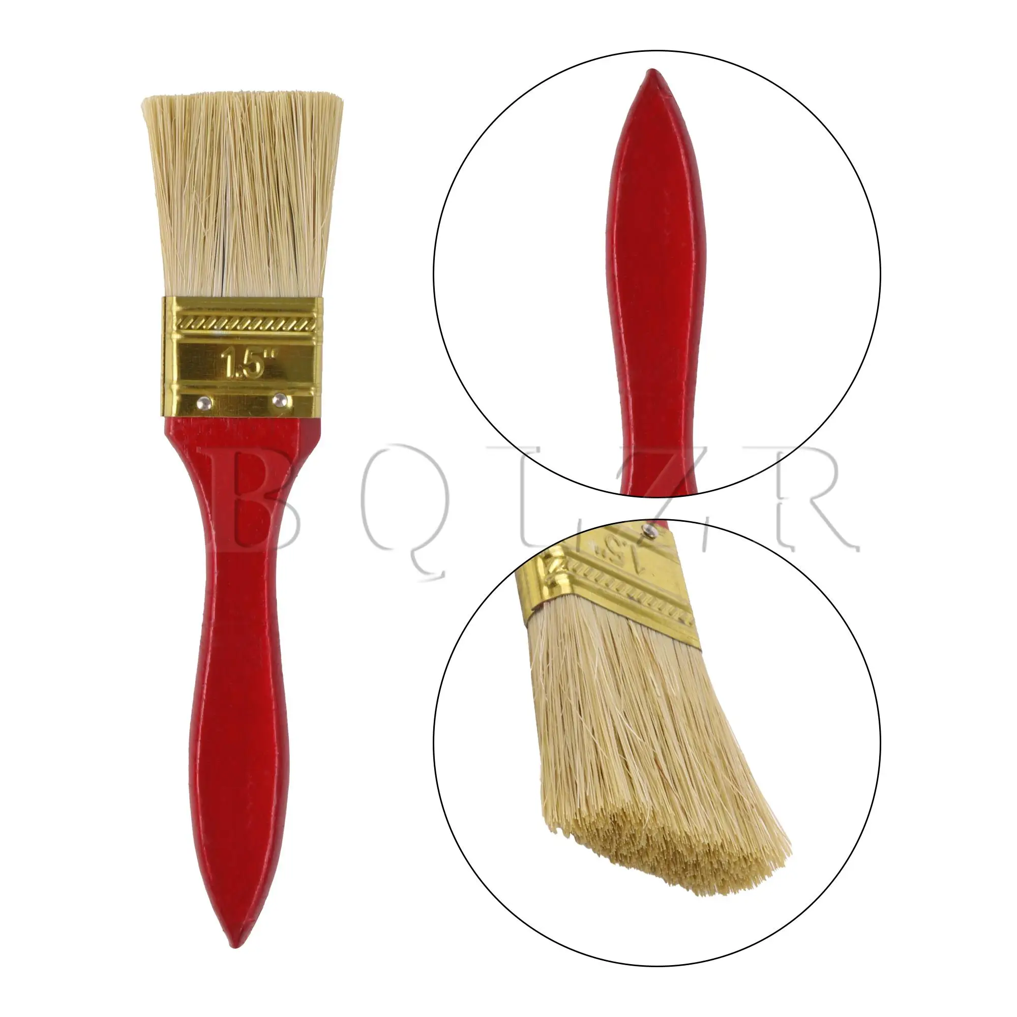 Кисть CNBTR для рисования 2 шт. с красной ручкой 1 5 дюйма |