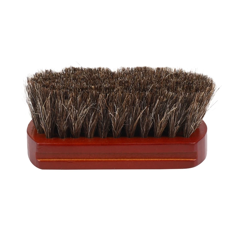 

HOT!Wood Handle Natural Horse Hair Mustache Beard Brush Facial Beard Cleaning Men's Shaving Brush Barber Salon Appliance Tools
