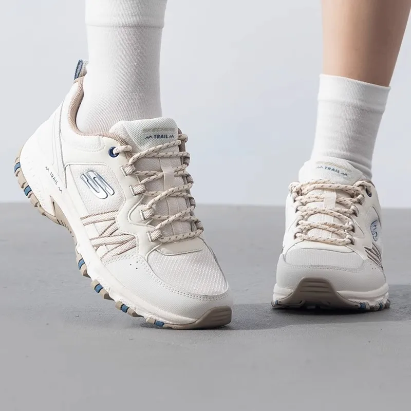 Skechers Женская спортивная обувь Летняя новая модная дышащая повседневная Легкая