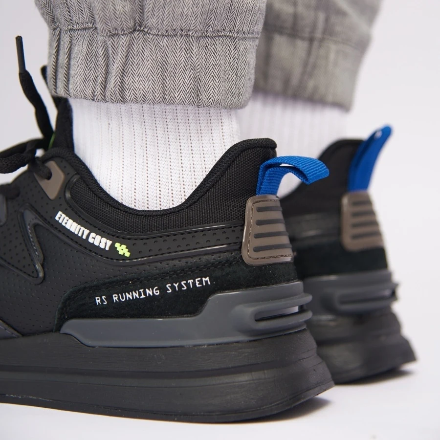 Baasploa Модные беговые кроссовки для мужчин 2023 Кежуал-кроссовки дизайнера из кожи на шнуровке.