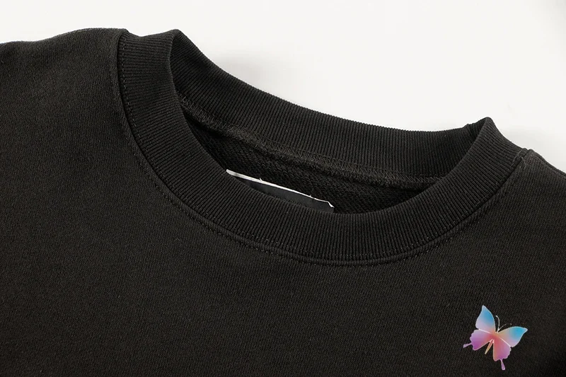 Повседневный уличный Свитшот 24ss CE топы с геометрическим принтом круглым вырезом