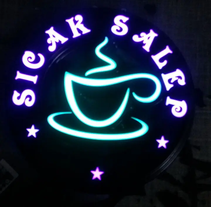 

Hot Salep Led Neon Sign "OPERATED 16 COLOR" 42x42cm