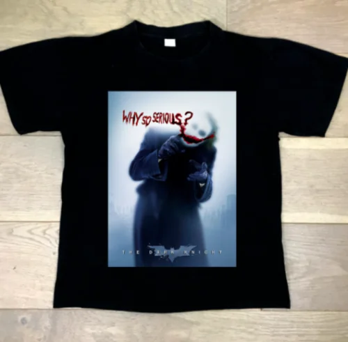 

The Dark Knight Joker T-Shirt NEW HOT HOT new HOT Design cotton T shirts
