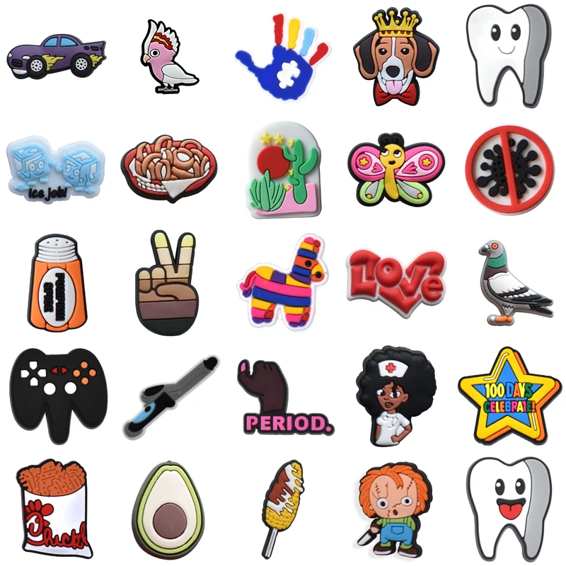 

Boy Wholesale Bulk Para Pins Gifts Kids Decorations for Crocs Shoes Accessories Men Women Charm Set Jeans Packs Girl Shoe Charms