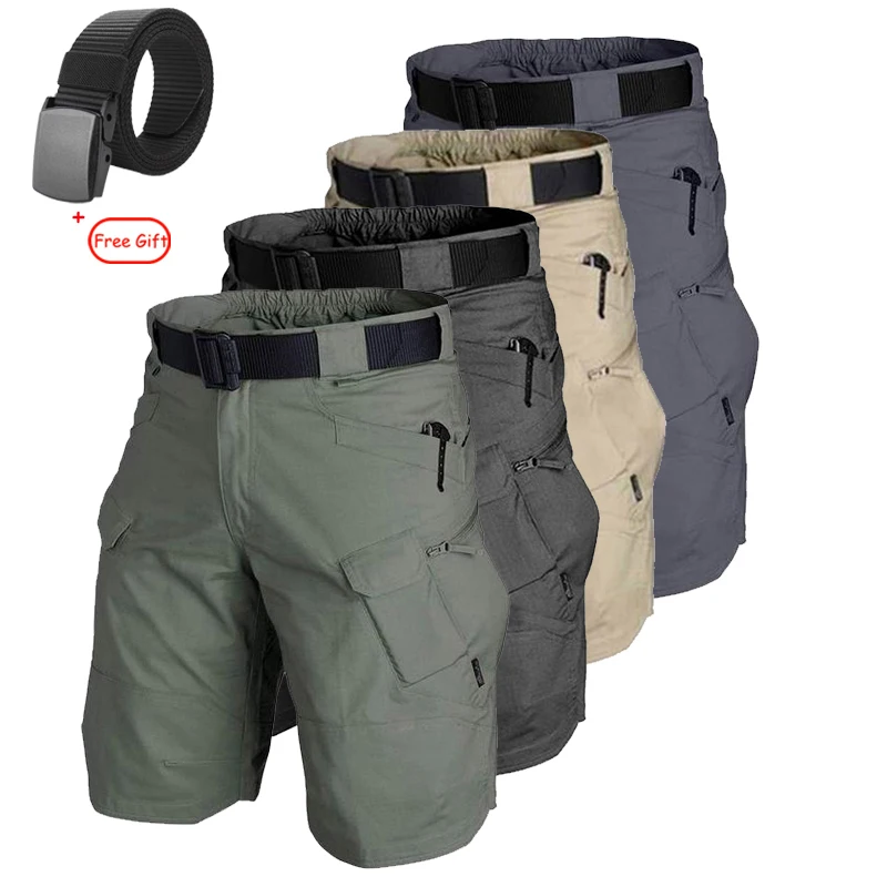 

Summer Men Cycling Shorts Mtb Waterproof Breathable Bicycle Clothing Multi-pockets Motocross Shorts With Pad Team Downhill