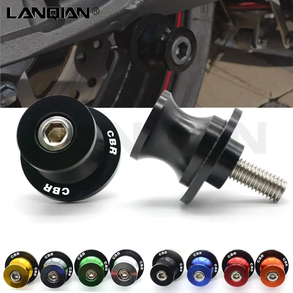 

For Honda CBR 1000 RR SP2 CBR954RR CBR250R 300R 500R 600RR 8MM Motorcycle Accessories Swingarm Spools Stand Screws Slider