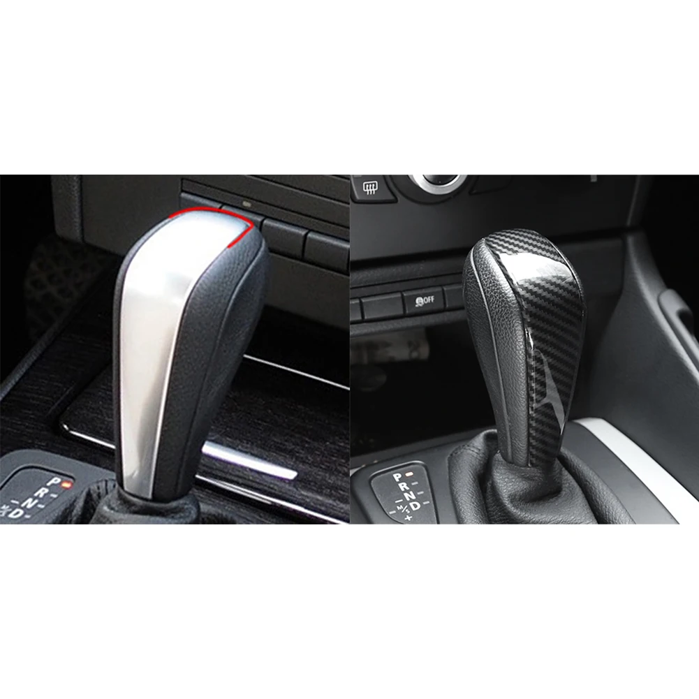 

Brand New Knob Cover Cover Trim Carbon Fiber Parts Paste Use Replacements 1 Pc Accessories Automatic Gear Shift