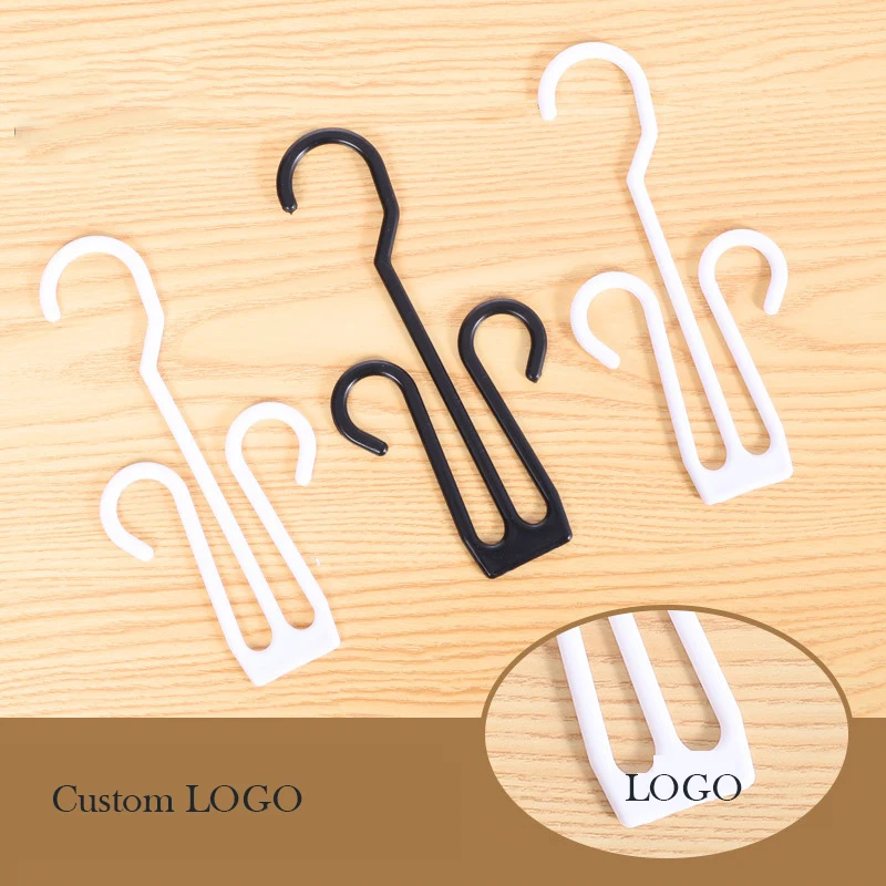 20Pcs/Lot HOT SALE Shopping Mall Display Cheap Shoe Hook Hanger Slipper Black Plastic | Hangers