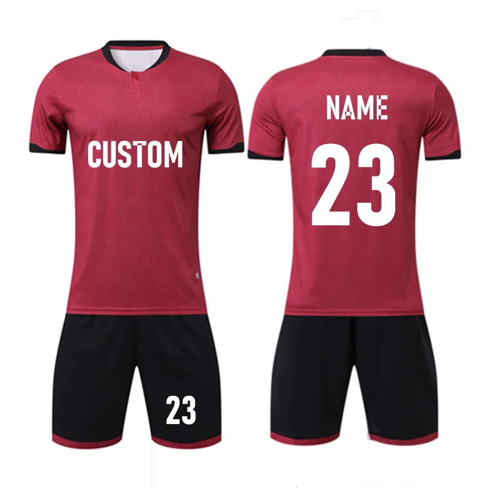 

Футболка для детей и взрослых, униформа для мужчин и женщин, футбольный тренировочный костюм, детский футбольный комплект, текстурный принт...