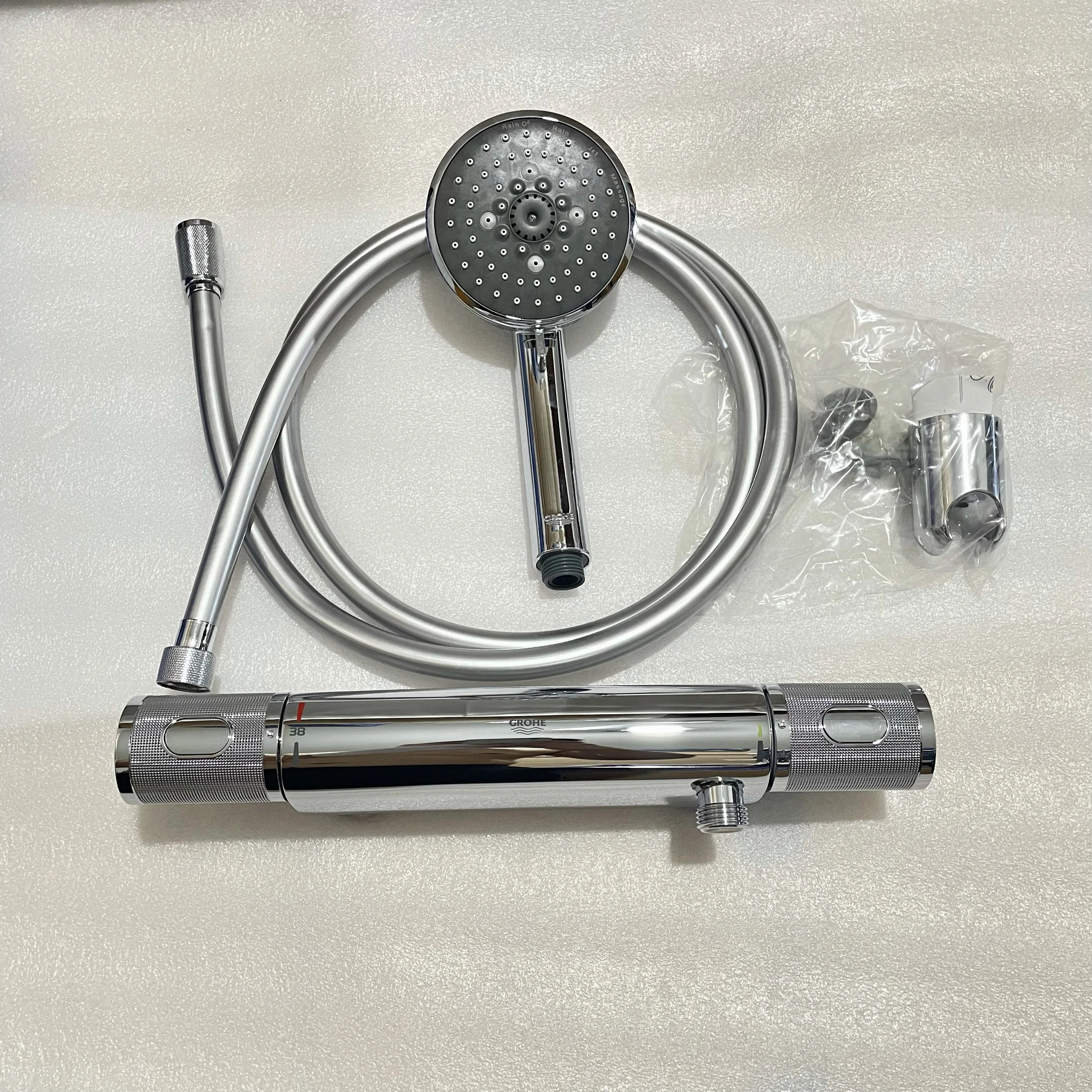GROHE термостатический холодный сенсорный смеситель для душа ванной комнаты 34776000