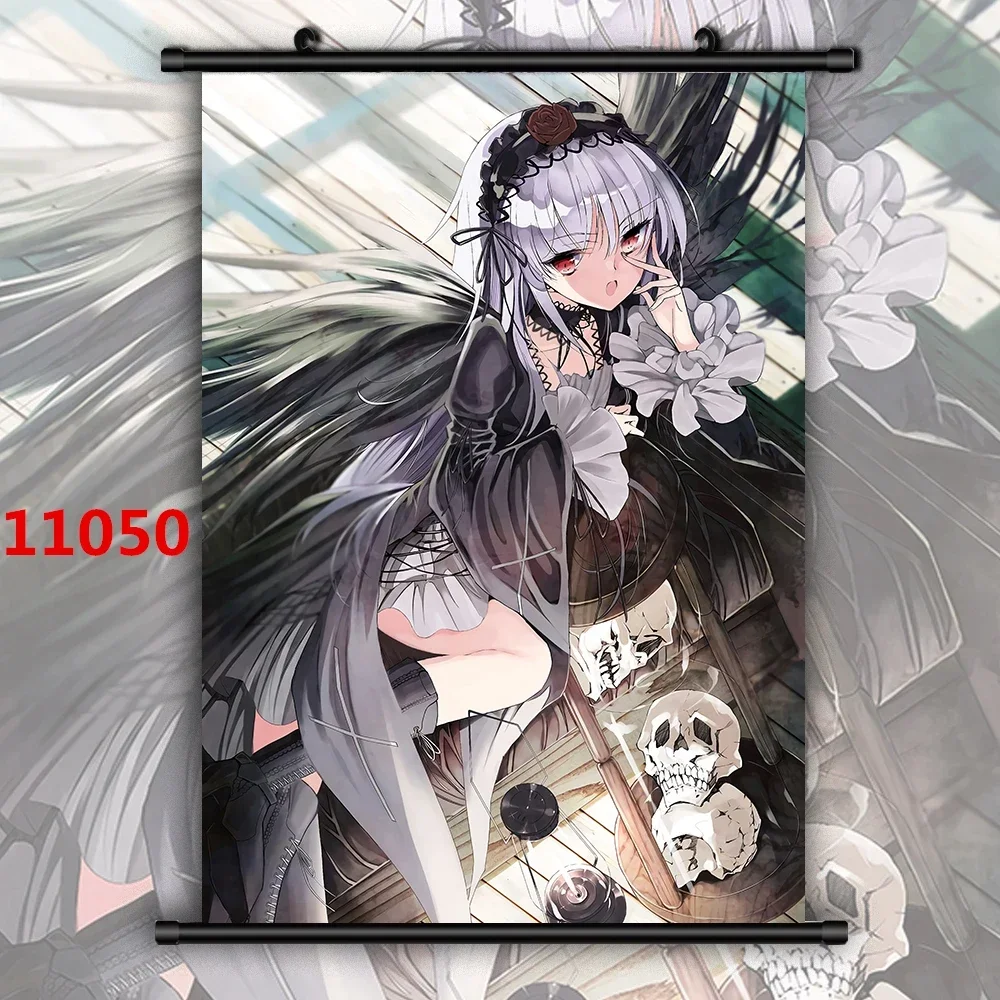 Современный стиль Rozen Maiden Suigintou аниме доска на холсте водостойкая распылительная