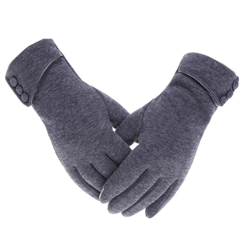 Winter Women Men Thermal Warm Gloves Thermal Full Finger Touch Screen Gloves Mittens for Outdoor Sking Cycling