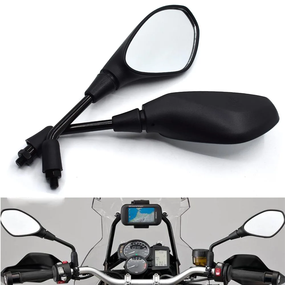 

Universal 10mm motorcycle rearview mirror convex rearview mirror For Yamaha FZ1 FAZER FZ6 FZ8 XJ6 MT-01 MT-03 MT-07 MT-09 MT-10