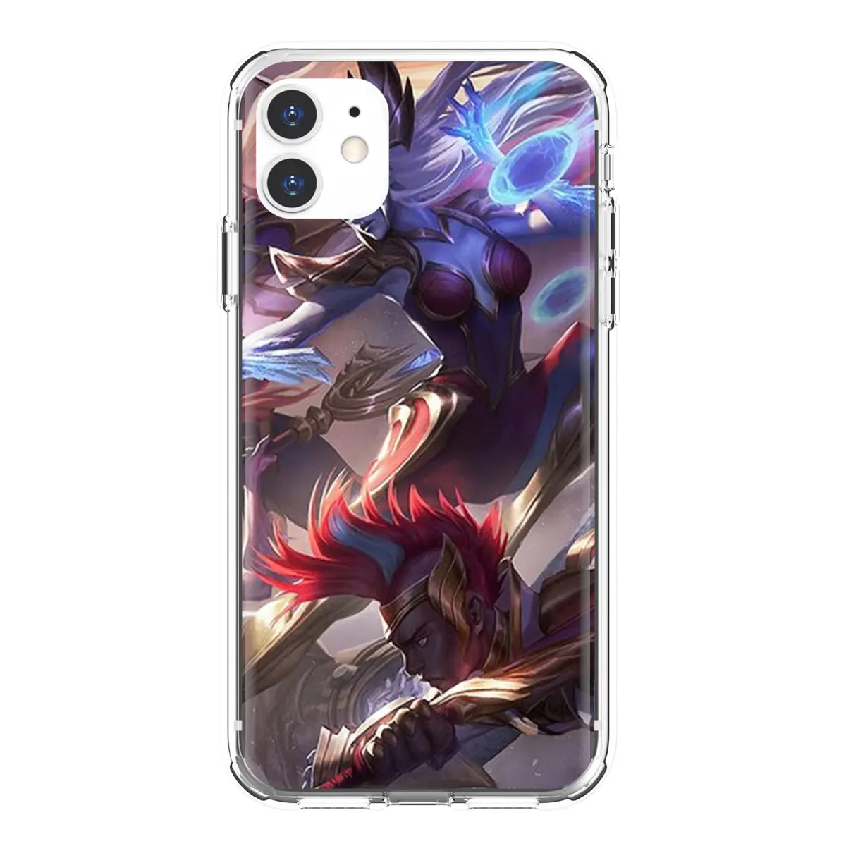 Прозрачный чехол из ТПУ для Samsung Galaxy Note 10 20 A3 A5 A6 A7 A8 A9 J7 J6 J4 Plus 2016 2018 2017 League-of-Legends-EKKO |