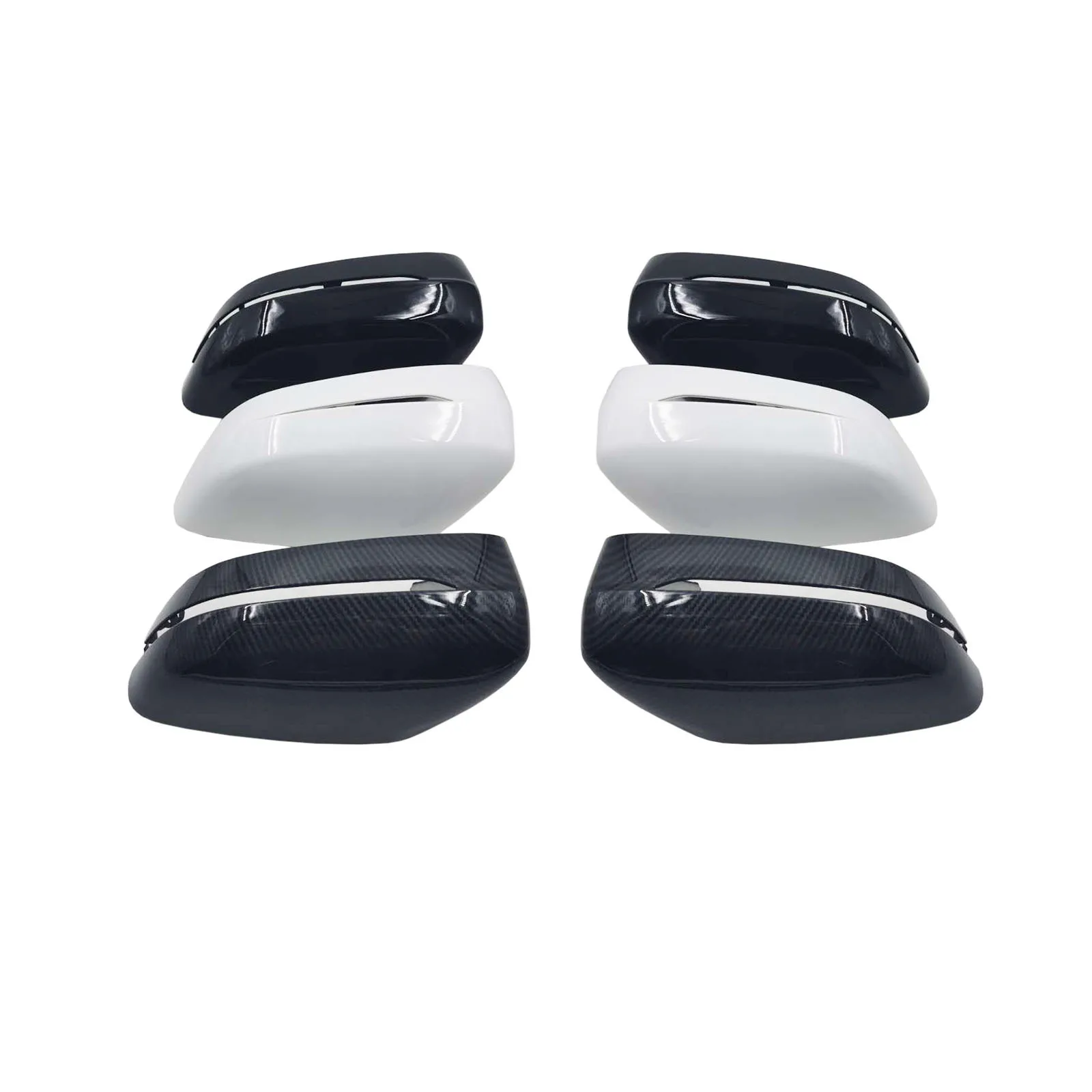 

Suitable for BMW 3.5,7 series G20 G30 G38 water transfer mirror rearview mirror shell bright black white
