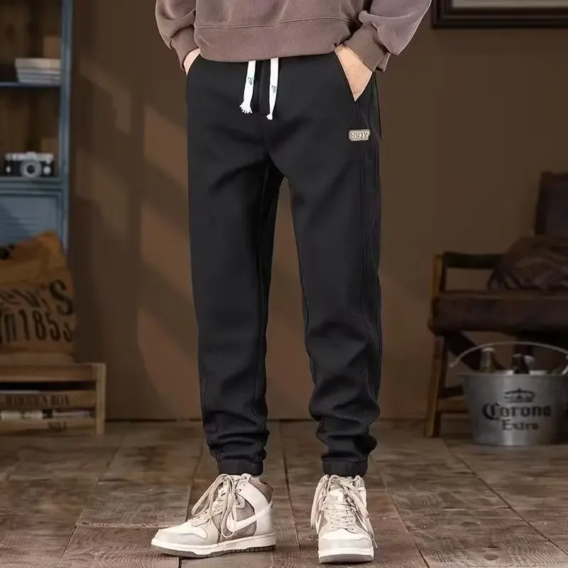 Повседневные брюки для мальчиков осень-зима новый стиль универсальные длинные