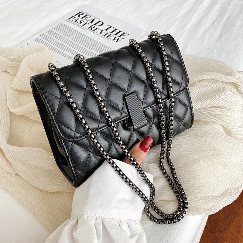 

Joker fashion ladies shoulder messenger bag small square bag