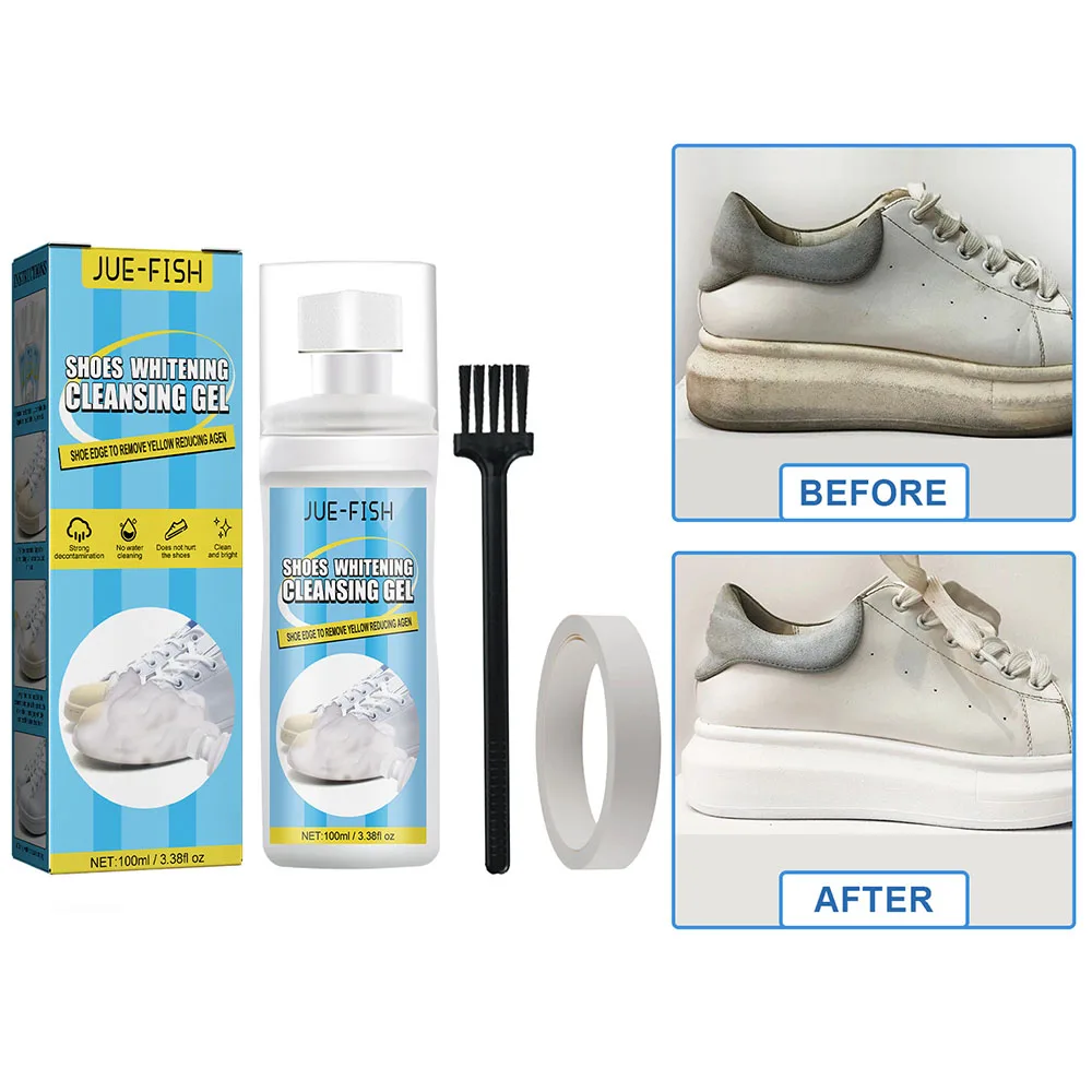 

100 мл, жидкий белый очиститель обуви, полезный Белый Уход за обувью, очиститель обуви, продукт для ухода за обувью