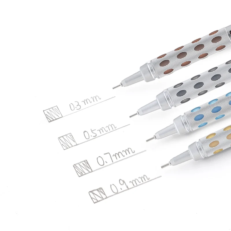 Фото Студенческий карандаш 0,3 Lead 0,5 Pentel для рисования графическая Шестерня механический простой карандаш 1 шт. механический не 1000 0,7 0,9 мм №5