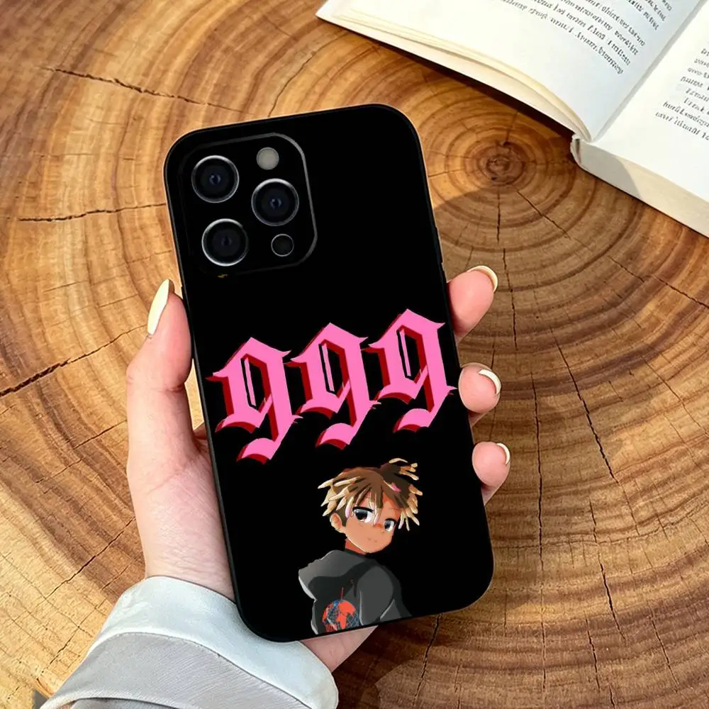 Фото Чехол для телефона Rapper -999 J-Juice W-WRLD для iPhone 17, 16, 15, 14, 13, 12, 11 Pro Max, 16 Plus, XS, мягкий, черный №4