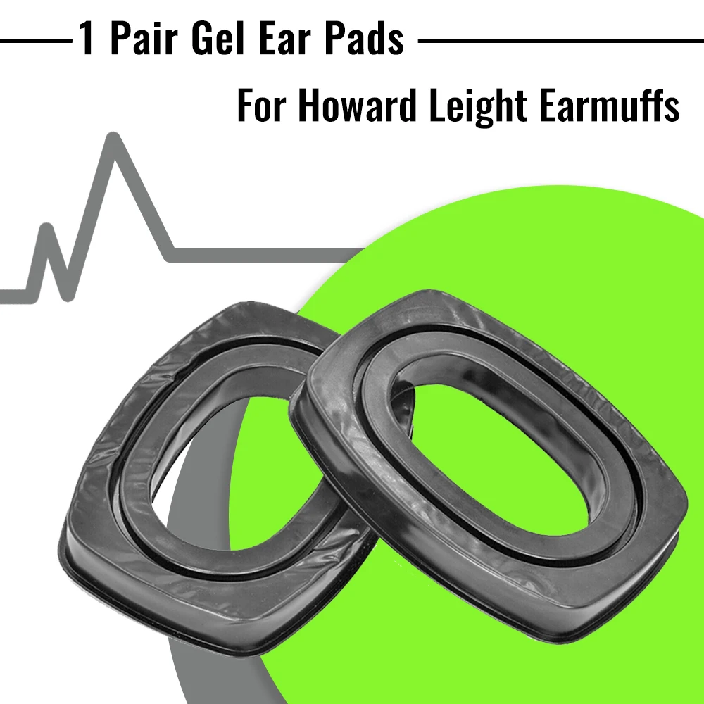 

Sightlines Gel Ear Pads For Howard Leight Impact Sport Electronic Shooting Earmuff Hunting hearing protection Tactical Headset