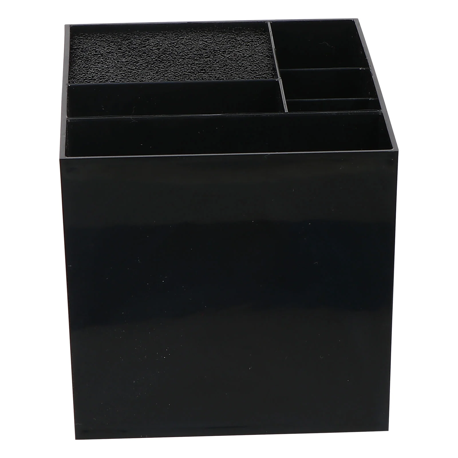 

Hair Salon Countertop Scissors Comb Organizer Storage Box with Dividers