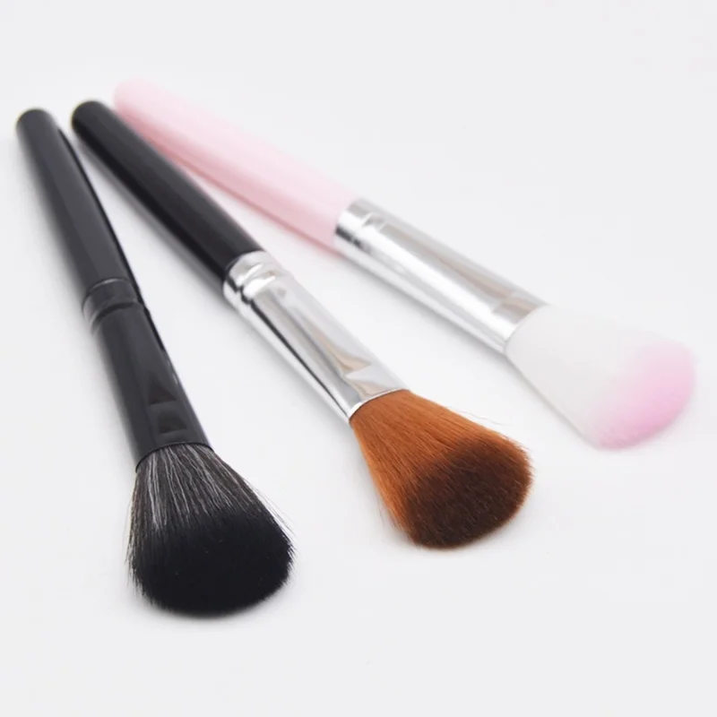 

Makeup Brush Blush Brush Single Two-color Hair Foundation Brush Short Rod Loose Powder Brush Gift Brush Portable Blush Brush